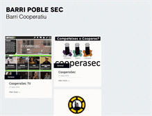 Tablet Screenshot of barripoblesec.org